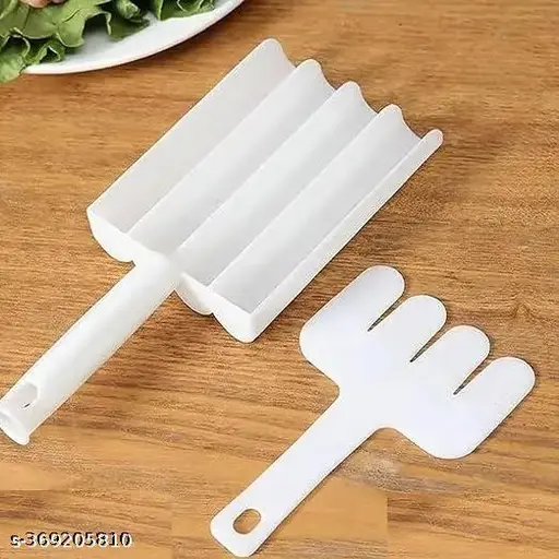 Pakoda Maker  Maker Cutting Scoop |Rice-Meat Dumplings Meatball Maker, |Cake Balls, Cabbage, Bhajiya, Potato, Manchuriyan Ball Maker |Non-Stick Meat Baller Spoon |Fried Food Equipment 1 Pcs - Detail View